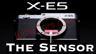 **후지 X-E5, 40MP 센서 탑재 확정?**
