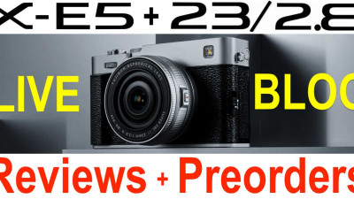 후지필름 X-E5 & XF23mmF2.8 팬케이크 렌즈 출시! 지금 바로 예약하세요!