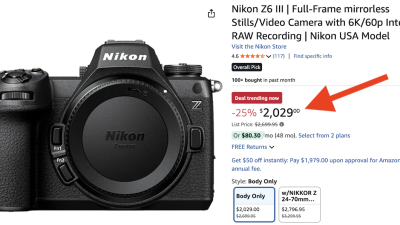 니콘 Z6 III, ZR과 가격 동일! 지금이 구매 적기?
